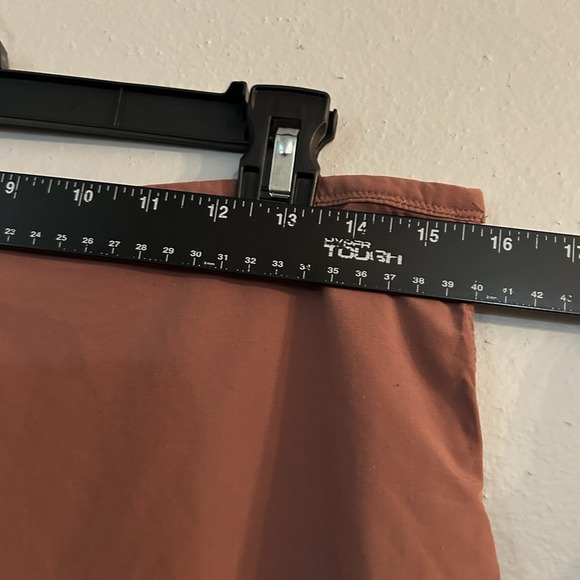 Free People Women's High Waisted Scallop hem Flowy Shorts Brown XL Sleepwear - Picture 3 of 9